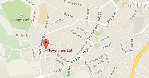 Towerglens Ltd location map